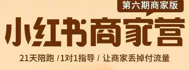 贾真-小红书商家营第6期商家版，21天带货陪跑课，让商家丢掉付流量_优优资源网