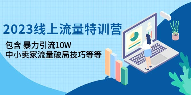 2023线上流量特训营：中小卖家流量破局技巧等等_优优资源网