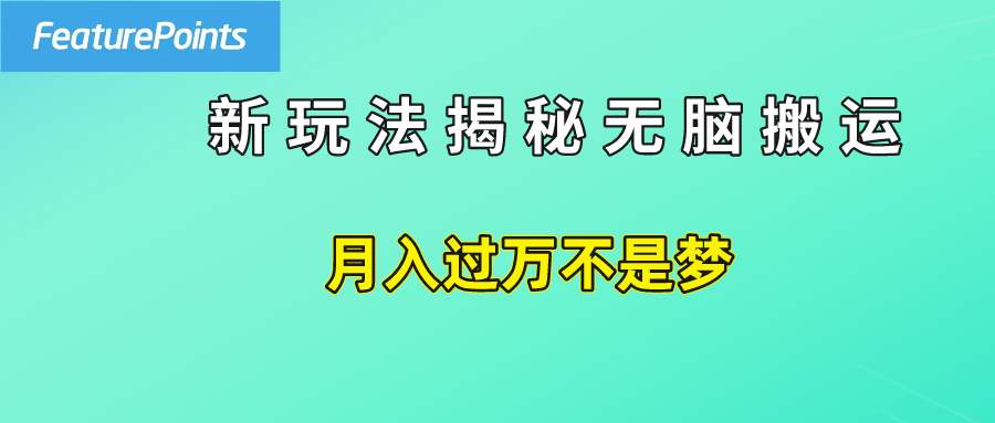 简单操作，每天50美元收入，搬运就是赚钱的秘诀！_优优资源网