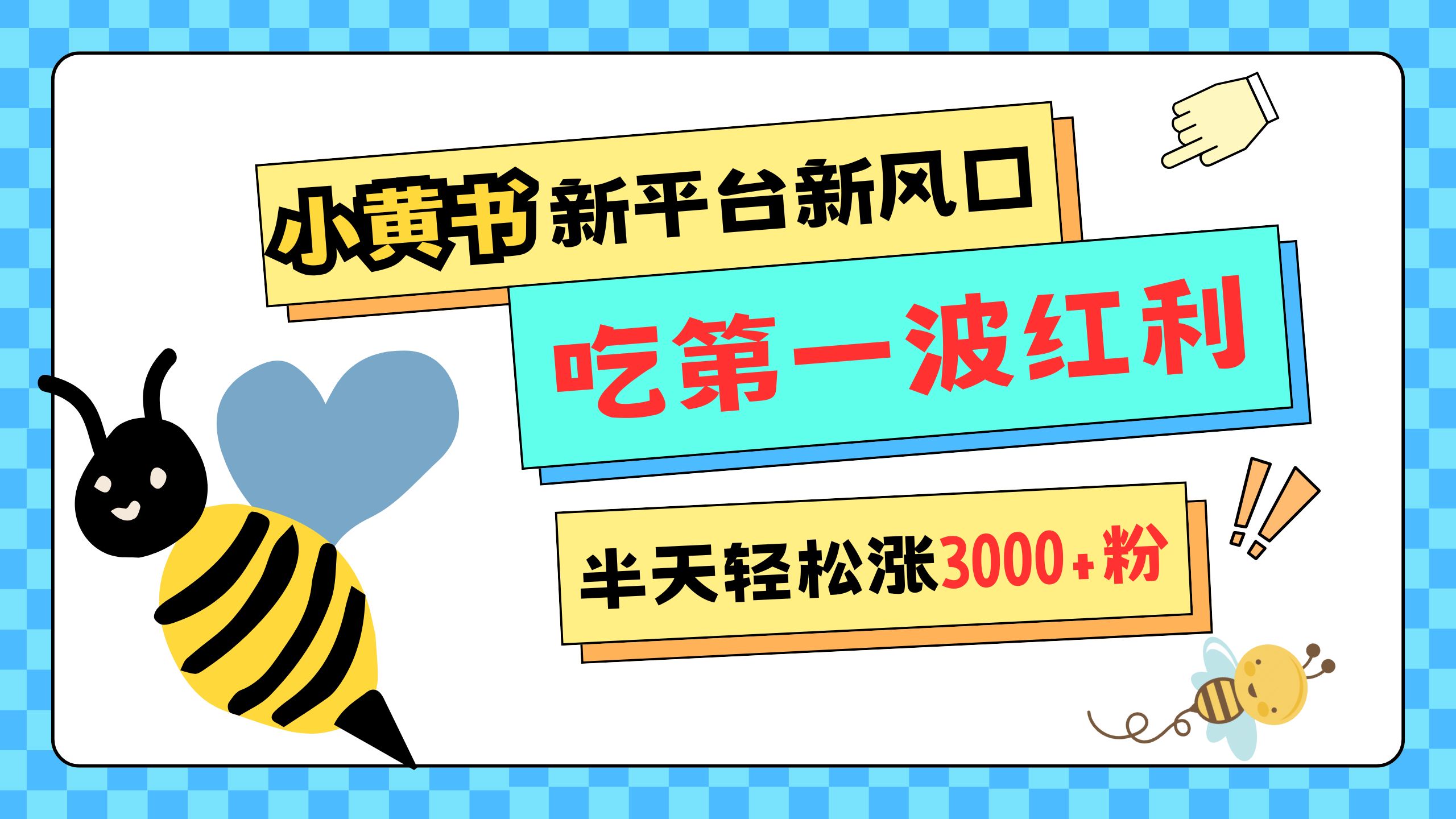 网易版小红书重磅来袭，新平台新风口，管理宽松，半天轻松涨3000粉，第一波红利等你来吃_优优资源网